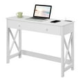 thumbnail image 2 of Pemberly Row 42-Inch Desk with Charging Station in White Wood, 2 of 4