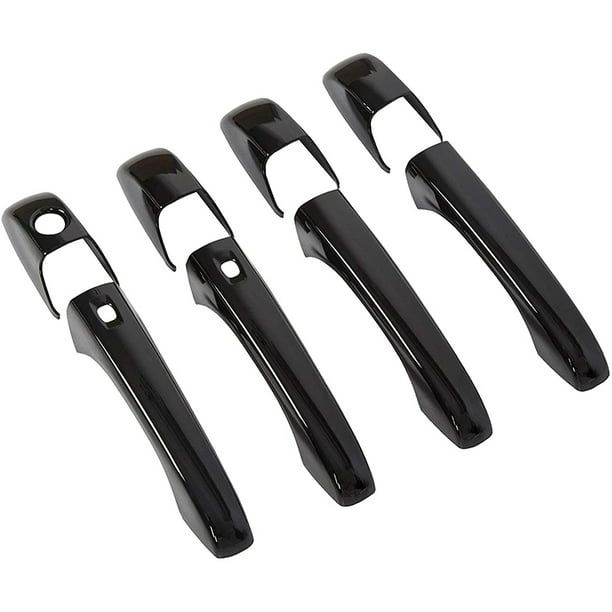 Black Mirror Covers Door Handle Covers for 2011 2020 Jeep Grand