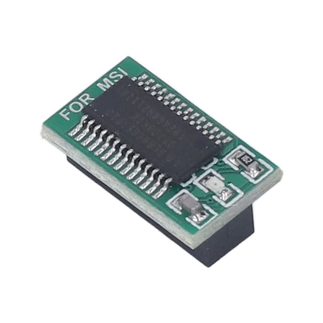 TPM2.0 Security Module, TPM Encryption Security Module Compact Green Lightweight 14Pin For PC