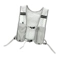 thumbnail image 4 of Mochila de hidratación, chaleco para correr, mochila de agua para pesca, senderismo, trail running Gris, 4 of 9