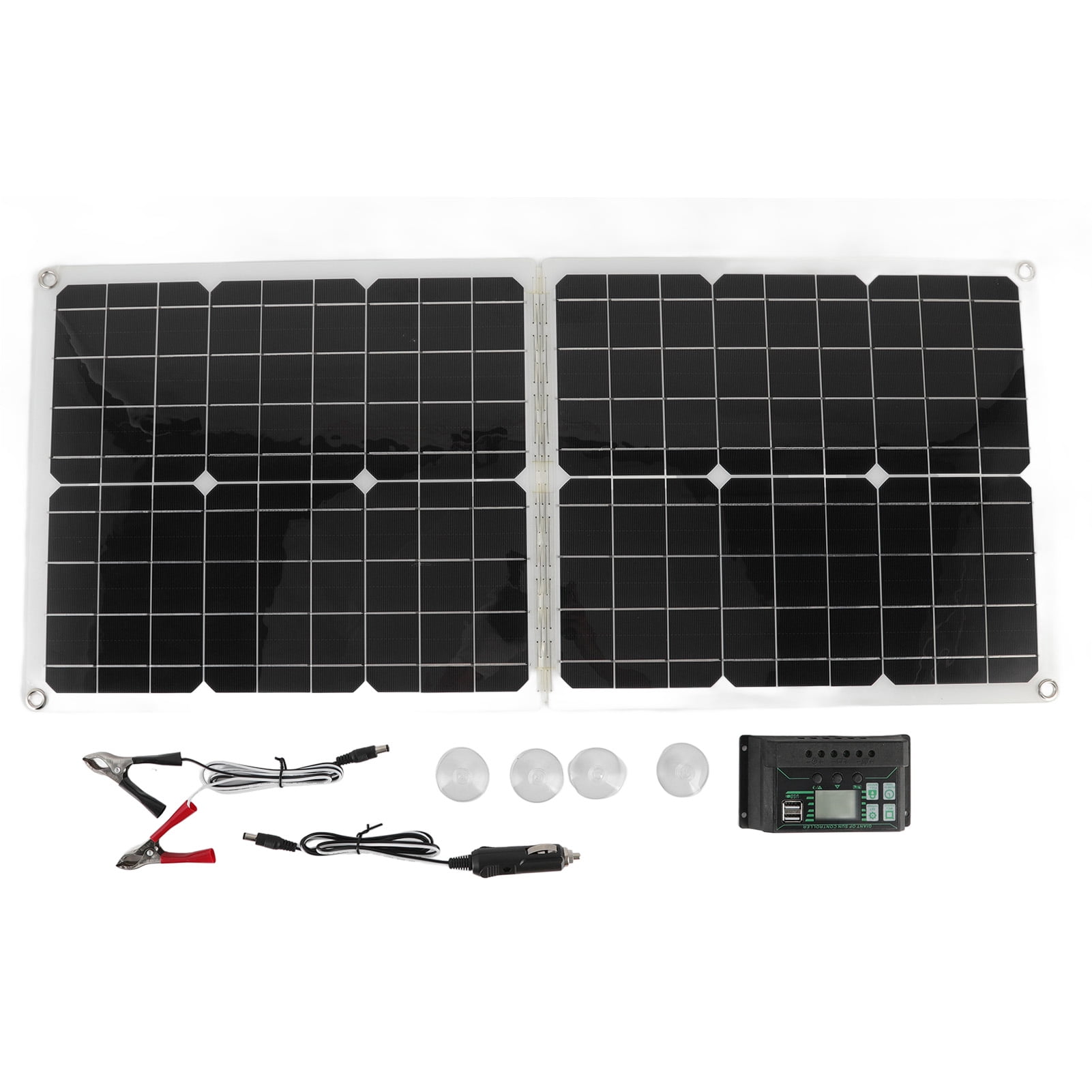 50W Solar Panels, 12/24V 100A High Conversion Efficiency Folding