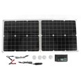 thumbnail image 2 of Panel solar al aire libre, paneles solares de 50W 2A Paneles solares plegables W Paneles solares Buen funcionamiento Jadeshay A, 2 of 8