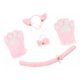 thumbnail image 1 of Set De Cosplay Para Gatos, Guantes De Felpa Para Gatitos, Or, 1 of 8