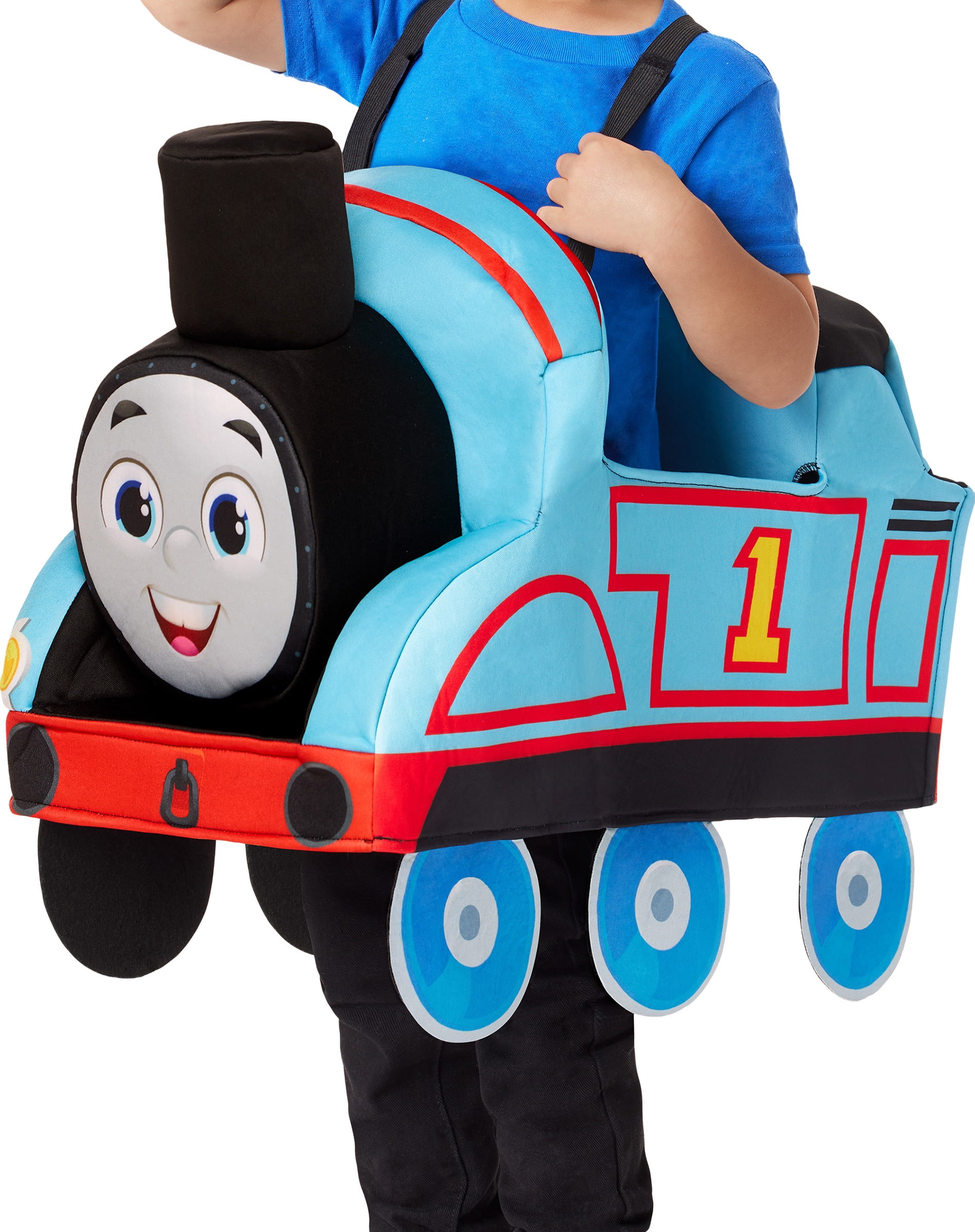 Thomas & Friends, Thomas the Tank Ride Along Halloween Costume for Toddler, Size 3-4T, by Inspirit Designs