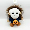 thumbnail image 4 of Horror Halloween Michael Myers Phunny Plush Doll 25CM Soft Cartoon Cosplay Plush Toy Character Halloween Room Decor Gift, 4 of 5