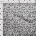 thumbnail image 3 of oneOone Cotton Jersey Gray Fabric Asian Japanese Wave Craft Projects Decor Fabric Printed By The Yard 58 Inch Wide, 3 of 4