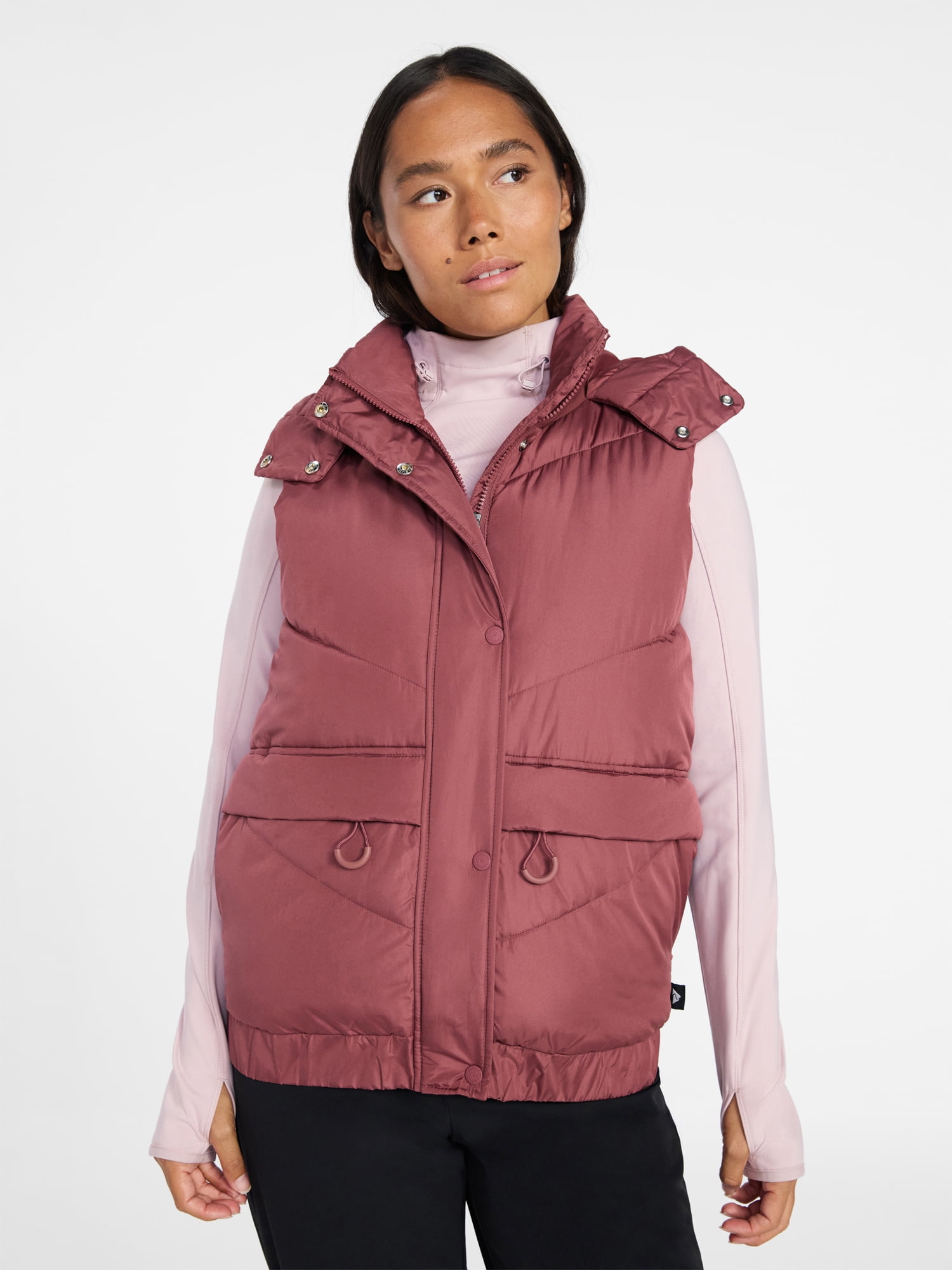 Ozark Trail Women's and Women's Plus Size Mid Length Vest, Sizes XS-3X