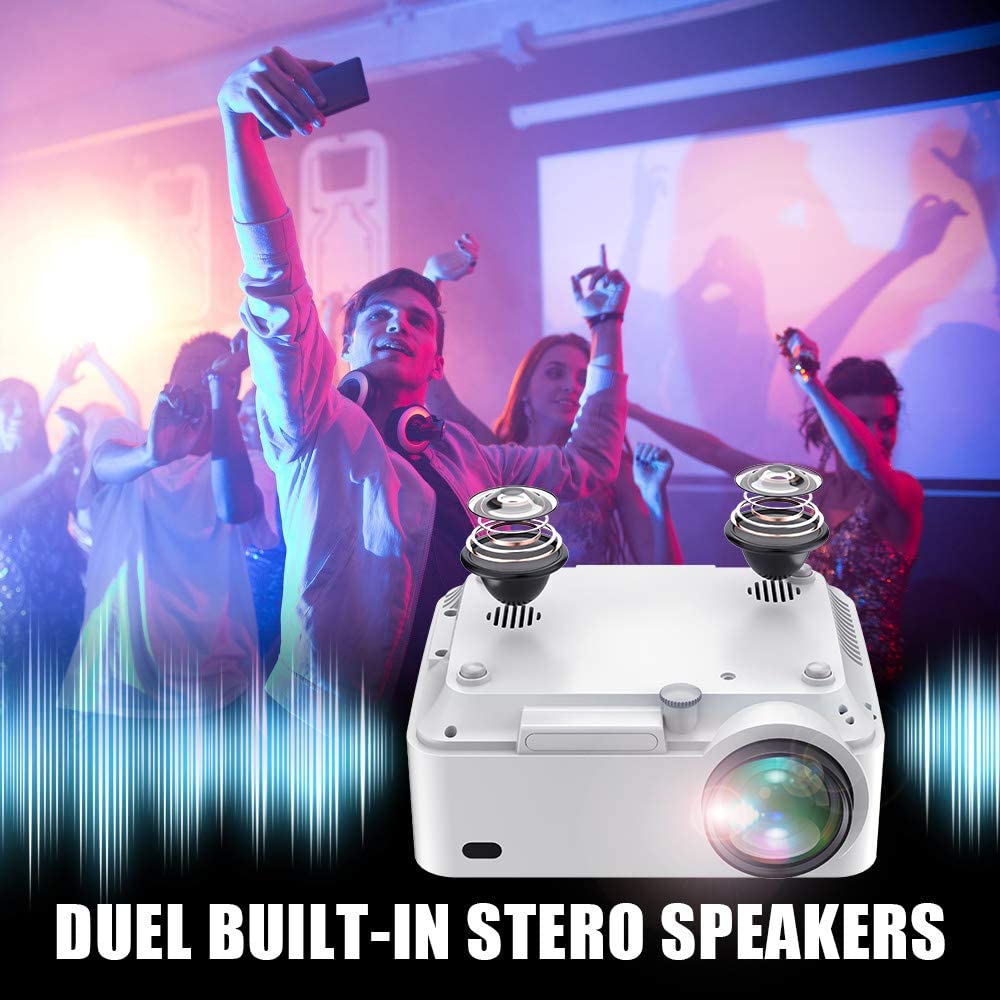 Mini Projector, 3Stone Upgraded 
