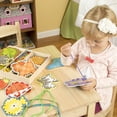 thumbnail image 3 of Melissa & Doug Alphabet Wooden Lacing Cards With Double-Sided Panels and Matching Laces, 3 of 10