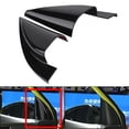 thumbnail image 3 of Front Door A Pillar Triangle Cover Trim for Hyundai Encino Kauai Kona 17-20 SUV Carbon Fiber, 3 of 5