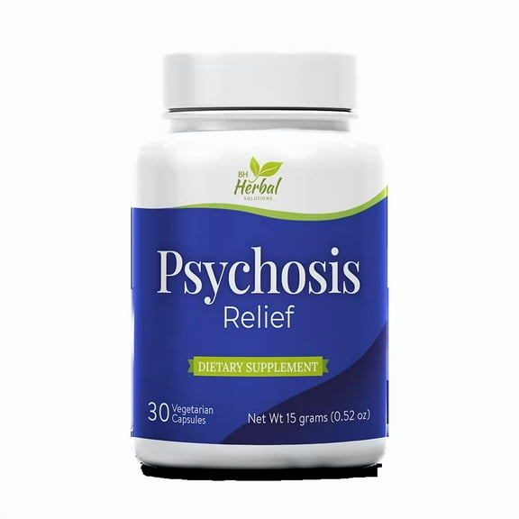 Mental Wellness Natural Herbal Supplement for Psychosis Calm Support