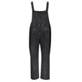 thumbnail image 5 of Cathalem Combinaison Grand Taille Haute en Lin pour Vacances, Gris TTG, 5 of 5