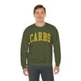 thumbnail image 6 of Carbs Sweatshirt Gifts Crew Neck Shirt Long Sleeve Unisex, 6 of 7