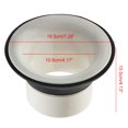thumbnail image 2 of Drum Bass Enhancer FLhrweasw Kick Booster con accesorio protector de orificio de puerto blanco, 2 of 4