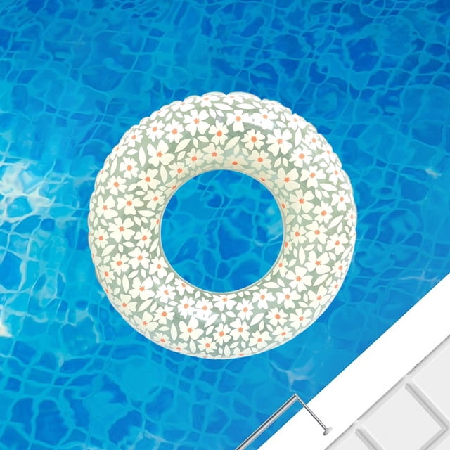 Ethern Swimming Ring Holiday Outdoor River Party Summer Raft Inflatable Pool Floats Green
