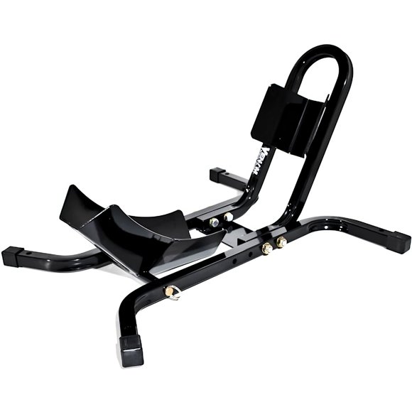Venom Motorcycle Bike Front Tire Wheel Chock Lift Stand Compatible with Harley Davidson Dyna Glide Fat Bob Street Bob