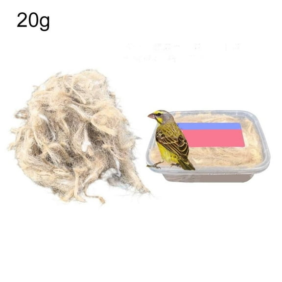 Bird Nesting Material Cozy Nesting Material for Small Pets: Jute & Cotton Blend