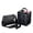 Black, variant on BYOOTIQUE Aluminum Mini Crossbody Bag with Small Travel Case Portable Hard Shell Handbag with Adjustable Strap for Traveling Festival,Red