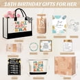 thumbnail image 4 of 18th Birthday Gifts for Girls,  18th Birthday  Ideas for 18 Year Old Girl, Cool 18 & Fabulous  Basket for Daughter Niece Granddaughter Bestie Friends, Teen Girls Women Birthday Presents, 4 of 7