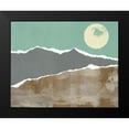 thumbnail image 2 of Green, Jacob 24x20 Black Modern Framed Museum Art Print Titled - Nevada Nocturn I, 2 of 5