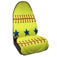 thumbnail image 2 of POLERO Car Seat Towel Cover, Compatible with Truck Seat Van, Terry Cloth Car Seat Cover for Trucks Cars, Softball Star Design, 2 of 7