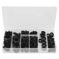 thumbnail image 1 of Juego De Anillos De Sellado De Ojal De Goma,200 Piezas Negro 3/16 "\ 1/8" \ 1/4 "\ 5/16" \ 3/8 "\ 1/2" \ 5/8 "\ 3/4" Scienceny TO003397-00, 1 of 7