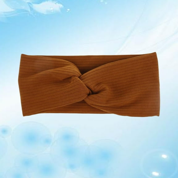 PBPBOX soft headband Elastic Headband Pure Cotton Caramel 1Pcs