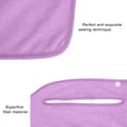thumbnail image 3 of Bata de baño y vestido de falda de secado rápido, envoltura de baño de microfibra ultra suave de color morado, 3 of 8