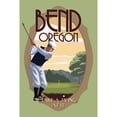 thumbnail image 3 of Decorative Tea Towel, Apron Bend, Oregon, Golfer, Take a Swing at It,, Unisex, Adjustable, Organic Cotton, 3 of 3