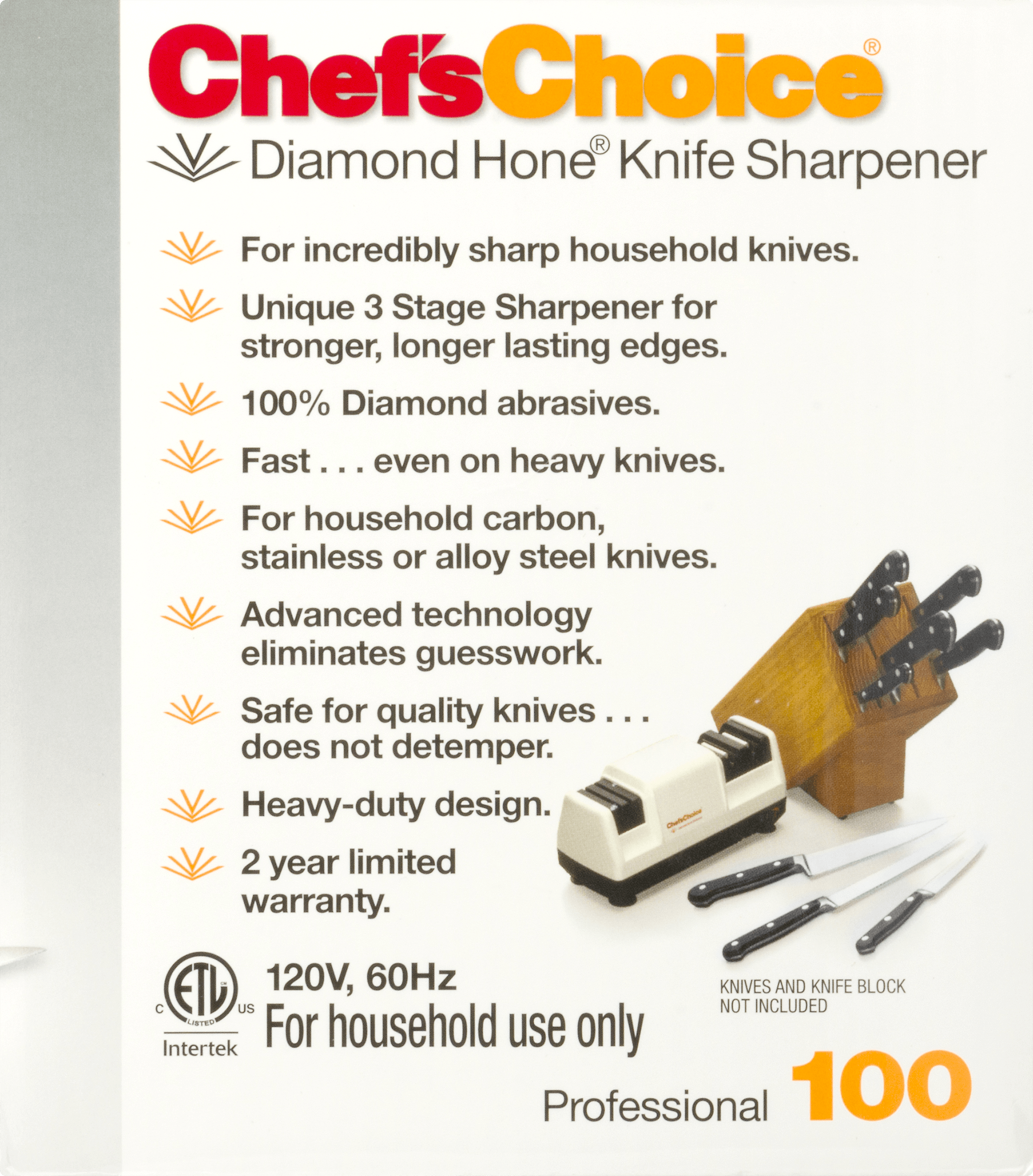 Chef's Choice Diamond Hone Knife Sharpener, M100 - image 5 of 6