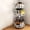 White, variant on iLZtech 3 Tier Turntable Lazy Susan Organizer for Kitchen, Table Top, Fridge, Countertop, Spice Organization - Black