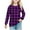 Purple a2, variant on UQJfacai Girls Long Sleeve Shirts Kids Plaid Graphic Crewneck Pullover Tops Fall Casual Cute Blouses Tee with Pocket 5-14 Years