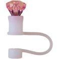 thumbnail image 1 of Diamond Straw Topper for Stanley Cup, Silicone Straw Covers Cap for Tumblers Reusable Straw Toppers for Stanley Cup Accessories Diamond Shape Silicone Straw Toppers for Stanley Cup, 1 of 8