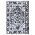 thumbnail image 2 of Safavieh Herat Rozen Oriental Area Rug, Navy/Ivory, 4' x 6', 2 of 11