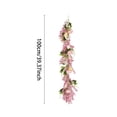thumbnail image 2 of JHEHF 3.28 Ft Easter Garland Pastel Easter Eggs Hanging Rustic Spring Vine String for Mantle Gifts Home Decor Wall Window Table Seasonal Decoration Wreath Making, 2 of 8