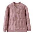 thumbnail image 1 of FAOWME Toddler Kids Heavyweight Hooded Jacket Purple Over 15, 1 of 3