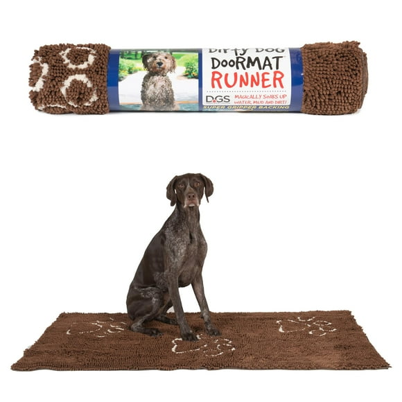 Felpudo Dog Gone Smart Dirty Dog, superabsorbente, 60 x 75 cm