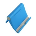 thumbnail image 3 of CRAFTHROU 1Pcs Blue Abs Foldable Phone Table Stands for Travel and Facetime with Stable Desktop Support, 3 of 4