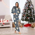 thumbnail image 5 of joogoo Baseballs with Lightning Unisex Adults Onesies Pajamas Jumpsuits S, 5 of 7
