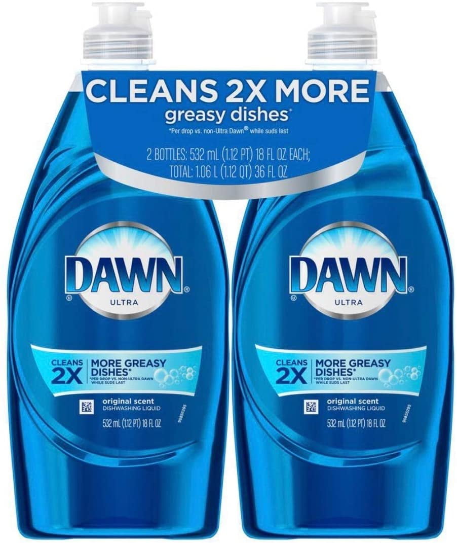 Dawn Ultra Dishwashing Detergent 3X Grease Cleaning Power Liquid Dish