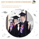 thumbnail image 3 of KAKOWELY 1 ramo de osito de graduación premium multiusos., 3 of 5