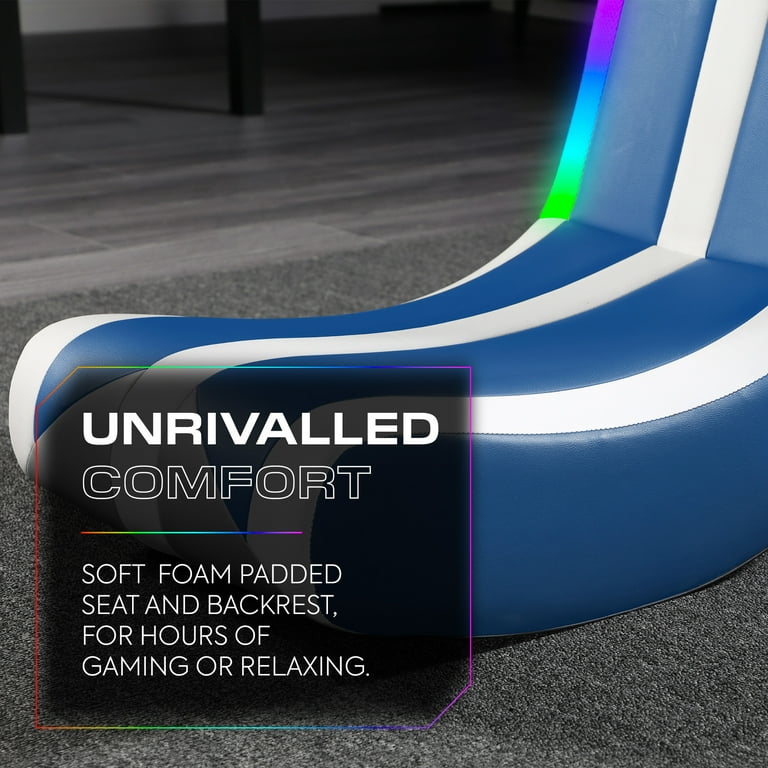 X Rocker Navigator Floor Rocker Gaming Chair, Blue - Walmart.com