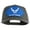 Grey, variant on U.S. Air Force Blue Patched Solid Cotton Twill Mesh Prostyle Cap - Grey OSFM