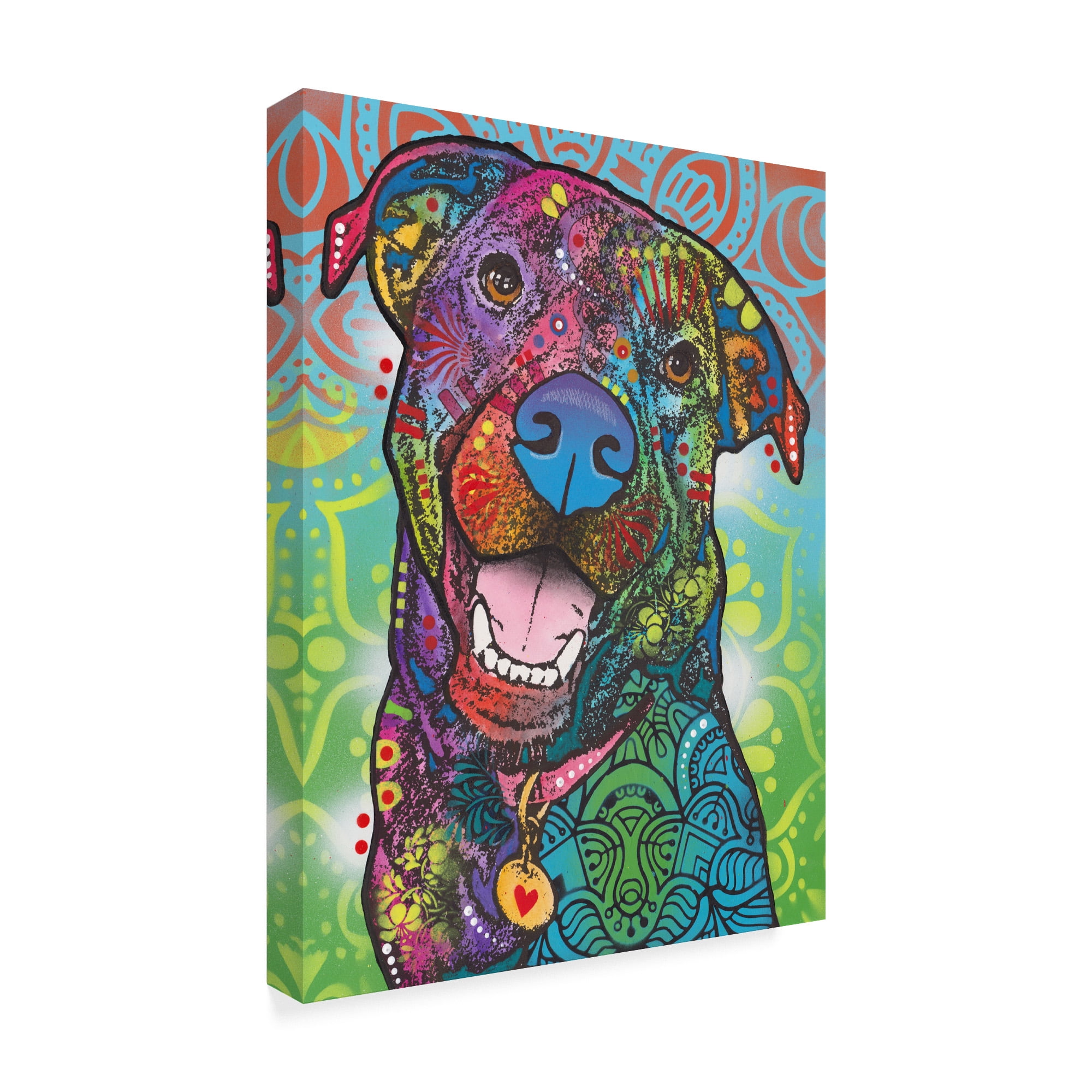 Trademark Fine Art 'Louie' Canvas Art by Dean Russo