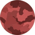 thumbnail image 1 of Ahgly Company Machine Washable Indoor Square Transitional Tomato Red Area Rugs, 3' Square, 1 of 7