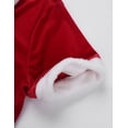 thumbnail image 5 of Eandarui Men's 2 Piece Santa Claus Short Sleeve T Shirt and Boxer Shorts Christmas Costume Outfit Set Red L, 5 of 6
