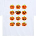 thumbnail image 3 of Instant Message - Halloween Pumpkins, Cats and Treats - Toddler and Youth Short Sleeve Graphic T-Shirt, 3 of 6