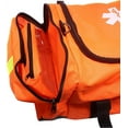 thumbnail image 2 of Ever Ready First Aid Large EMT First Responder Trauma Bag - Orange, 2 of 6