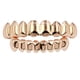 thumbnail image 2 of Juego de Parrillas personalizadas de 8 dientes Zulema Parrillas chapadas en oro de 18 quilates, 2 of 8