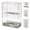 L, variant on Floating Bill Savings Challenge Box, Floating Savings Box, Clear Acrylic Money Bank, Holds Up To 1,800 Bills, Gift for Adults